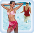 Schwimmbekleidung modisch Badeanzug Pareo Bermuda Short Bikini Tankini