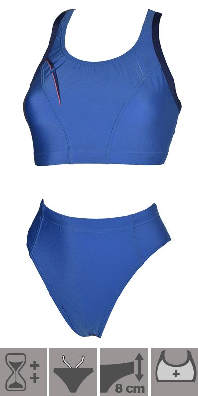 Bañador bikini deportivo mujer Speedo Endurance 2 Piece Tieback