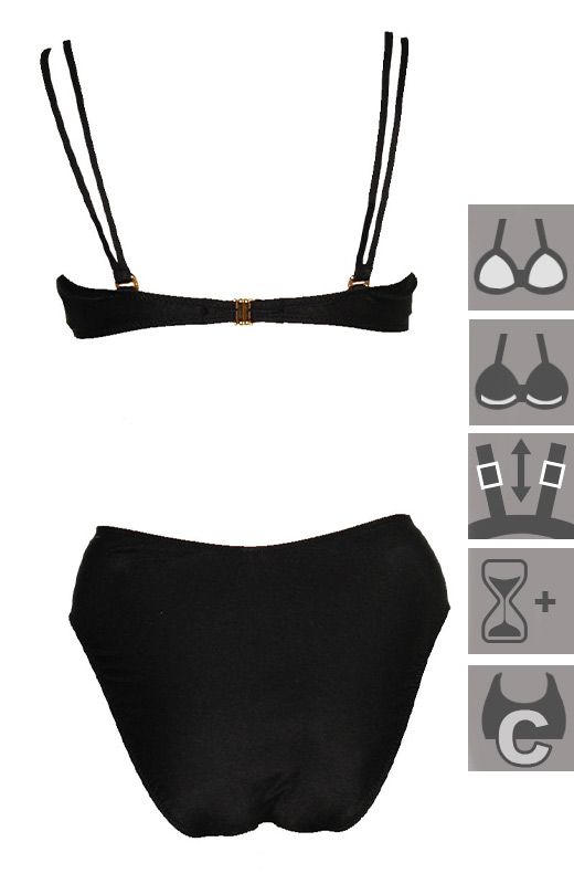 Bikini Mujer Copas C Con Aro