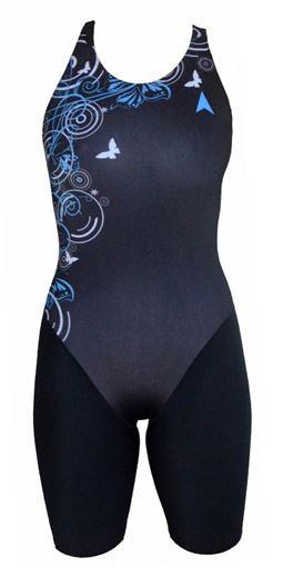FEOYA Damen Schwimmanzug Legsuits Einteiler Badeanzug Wassersport Ärmellos  Wettkampfanzug Trainninganzug mit Bein UV-Schutz Bademode : :  Fashion