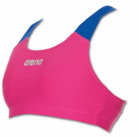 Pink Arena Performance Sports Bra for swimming & athletics By Arena