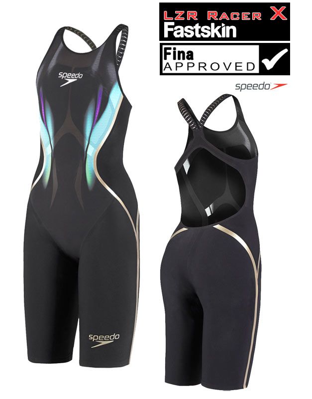 Speedo Lzr Racer X Kneeskin Women Fastskin Competition Swimsuit