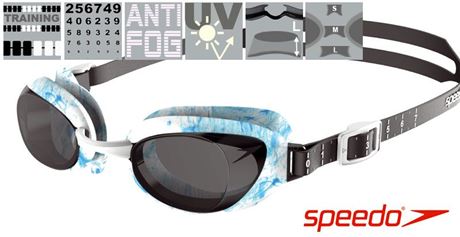 Optical prescription swim goggles