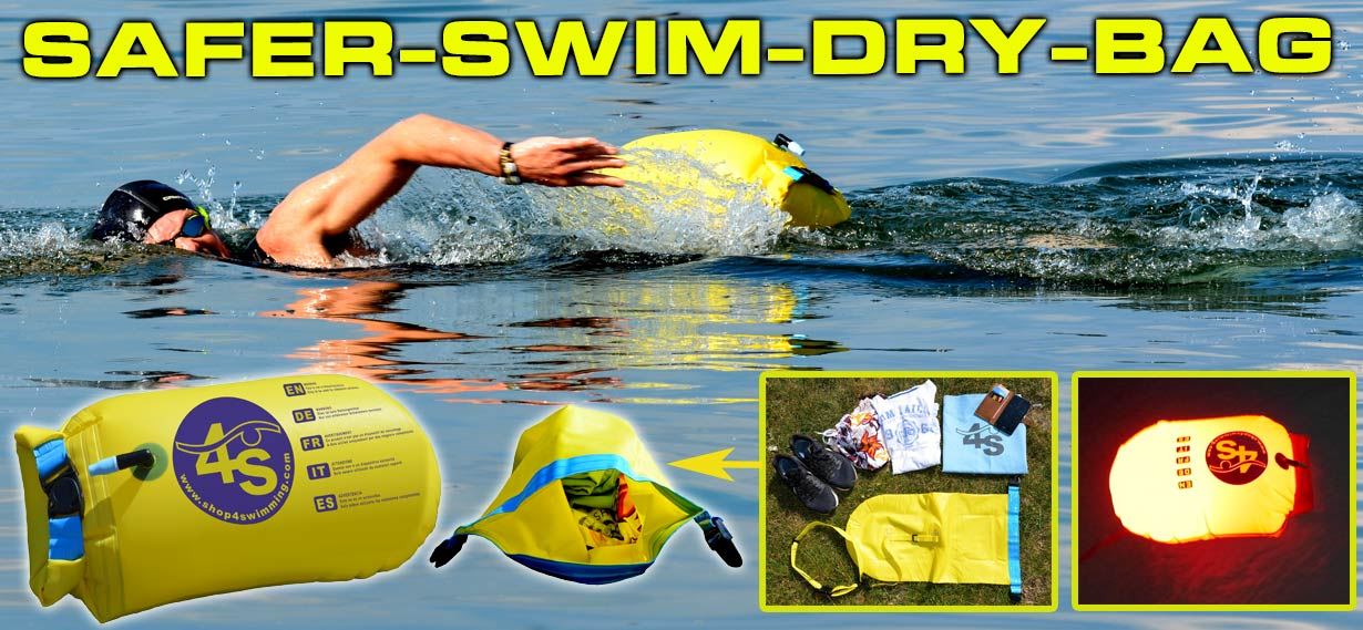 Schwimmboje und Nasstasche - Safer Swim Dry Bag