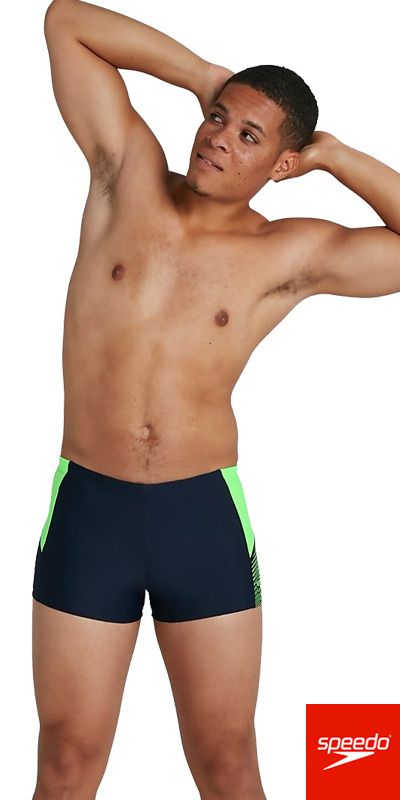 Speedo Boxer Swimming Trunks Dive Aquashort For Men