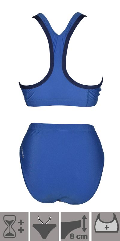 Speedo Two Piece Bikini For Women Endurance 2 Piece Tieback