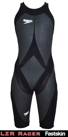 Speedo LZR Racer Kneesuit Women Fastskin Competition Swimsuit