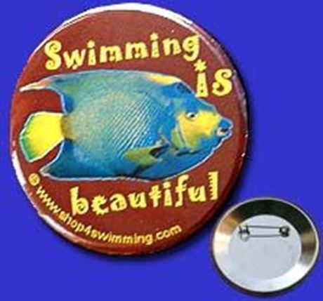 GIBU Button: Swim.IsBeautiful