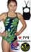SK1T Badeanzug Girl TYR V352GN