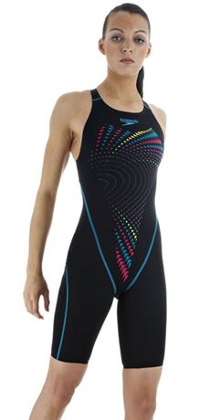 Speedo Kneesuit LZR Racer COMP Women Fastskin Competition Swimsuit By Speedo