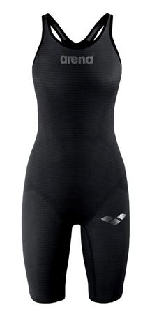 Arena Women Carbon Pro Mark 2 Full Body Short Leg open Back Powerskin Racing swimsuit By Arena