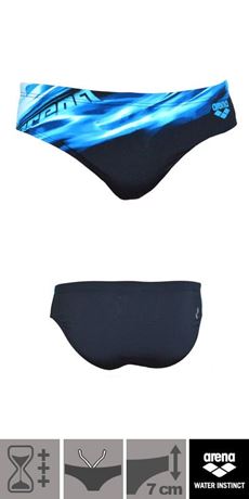 Maillot de bain slip pour homme Arena Max Life Stream Brief