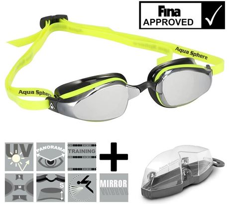 Verspiegelte Schwimmbrille Aqua Sphere K180 By Aqua Sphere