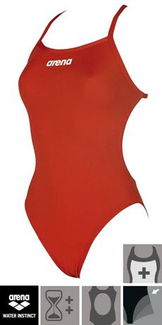 Arena solid lightech swimsuit on sale