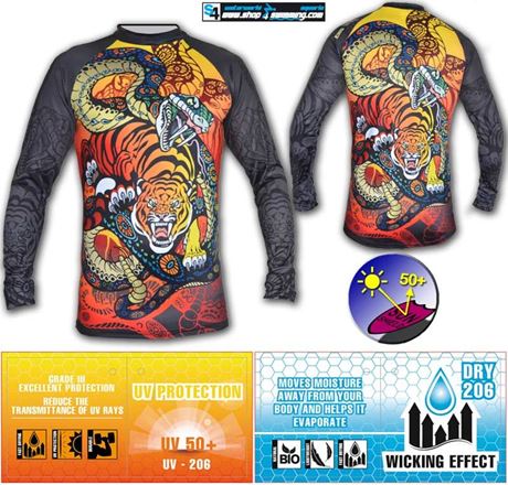 T-SP UV T-Shirt Tiger&SnakeLS