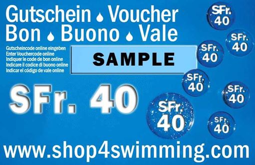 Gutschein Voucher Coupon 40Fr